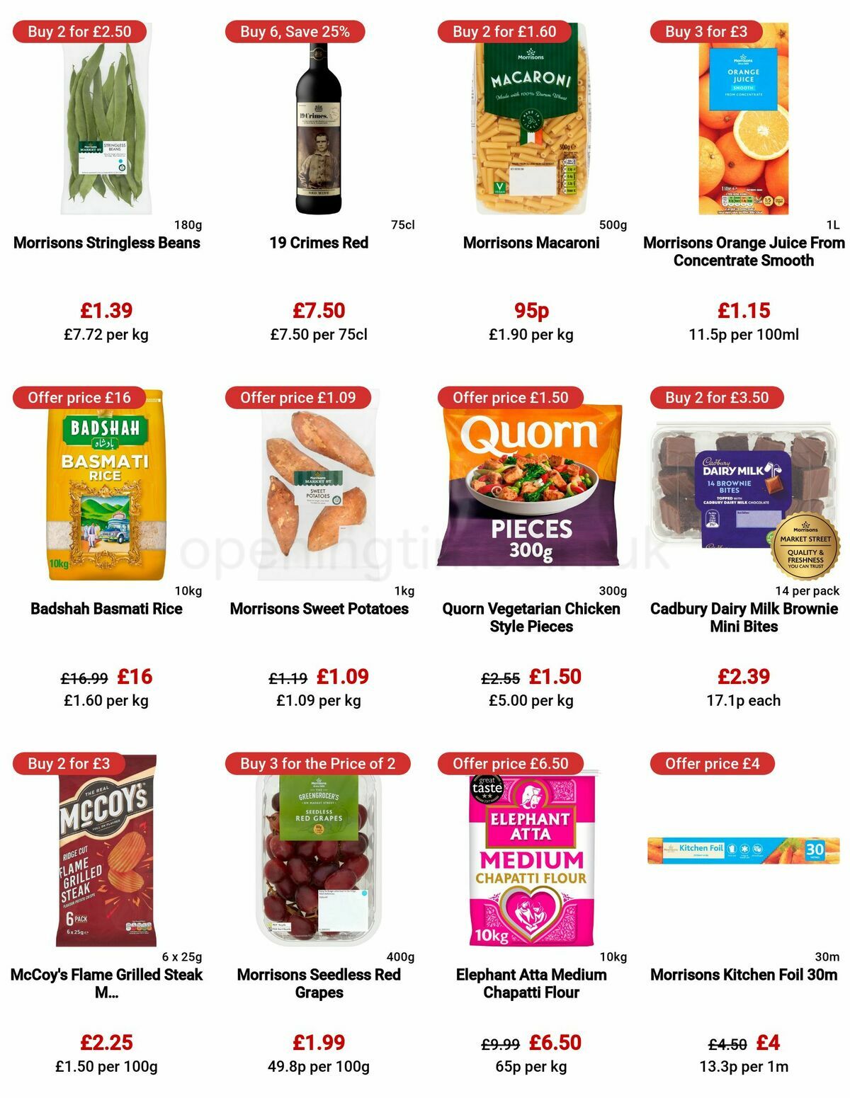 Morrisons Offers from 11 April