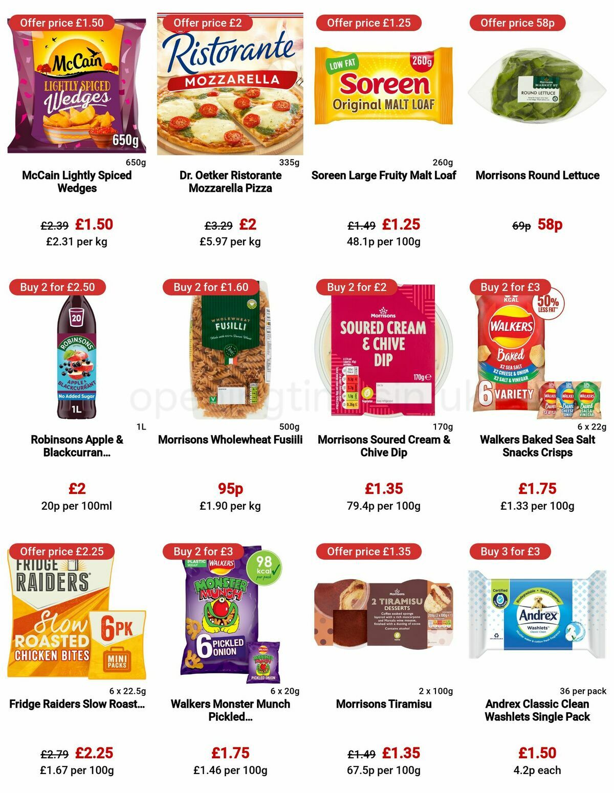 Morrisons Offers from 11 April