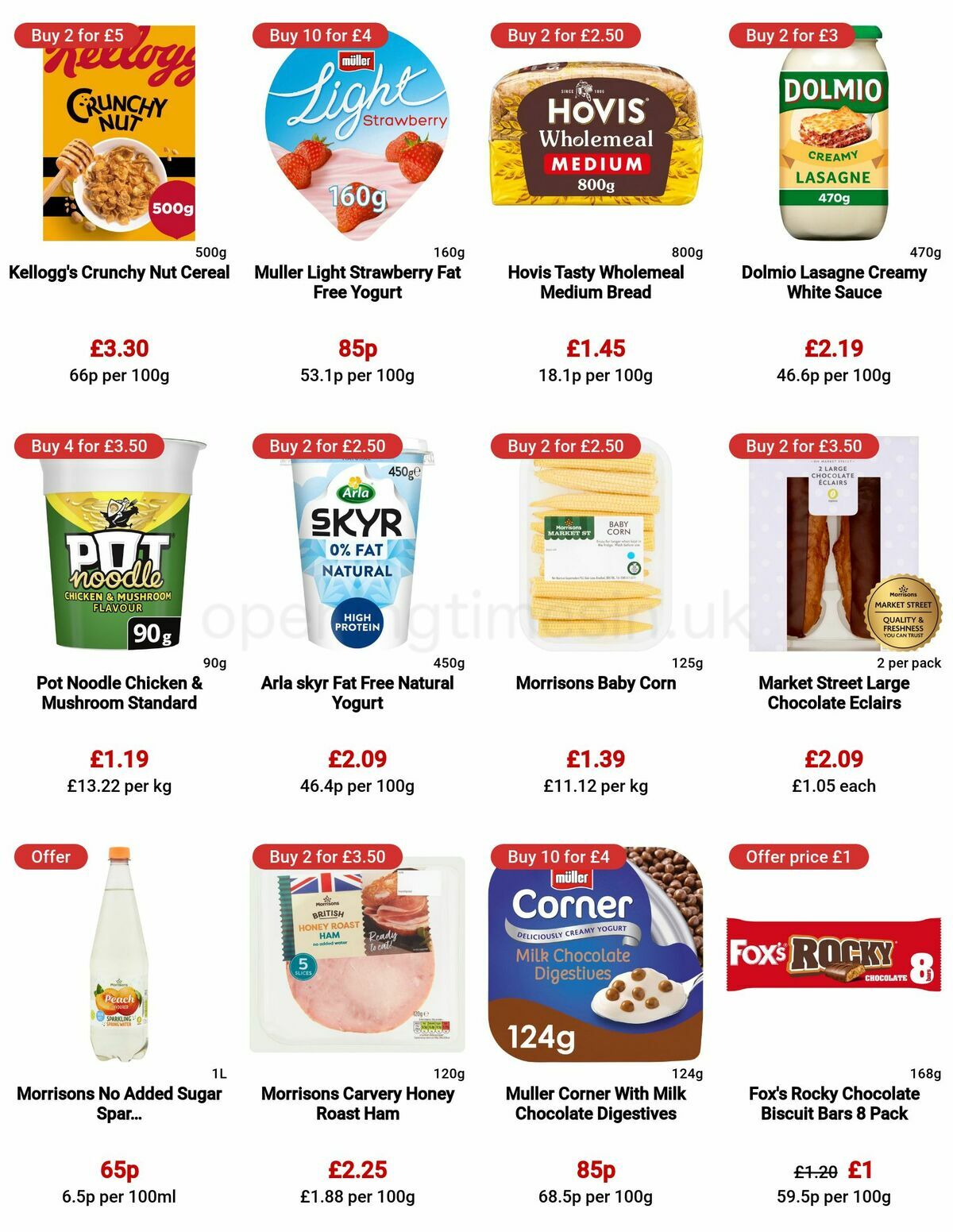 Morrisons Offers from 11 April