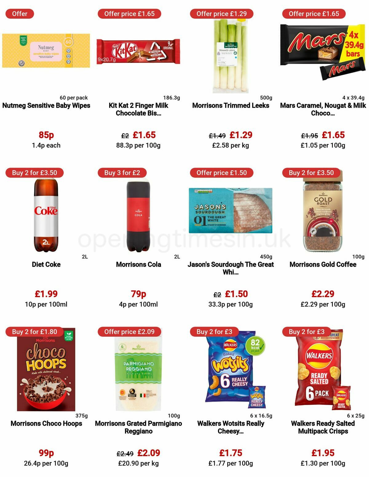Morrisons Offers from 11 April