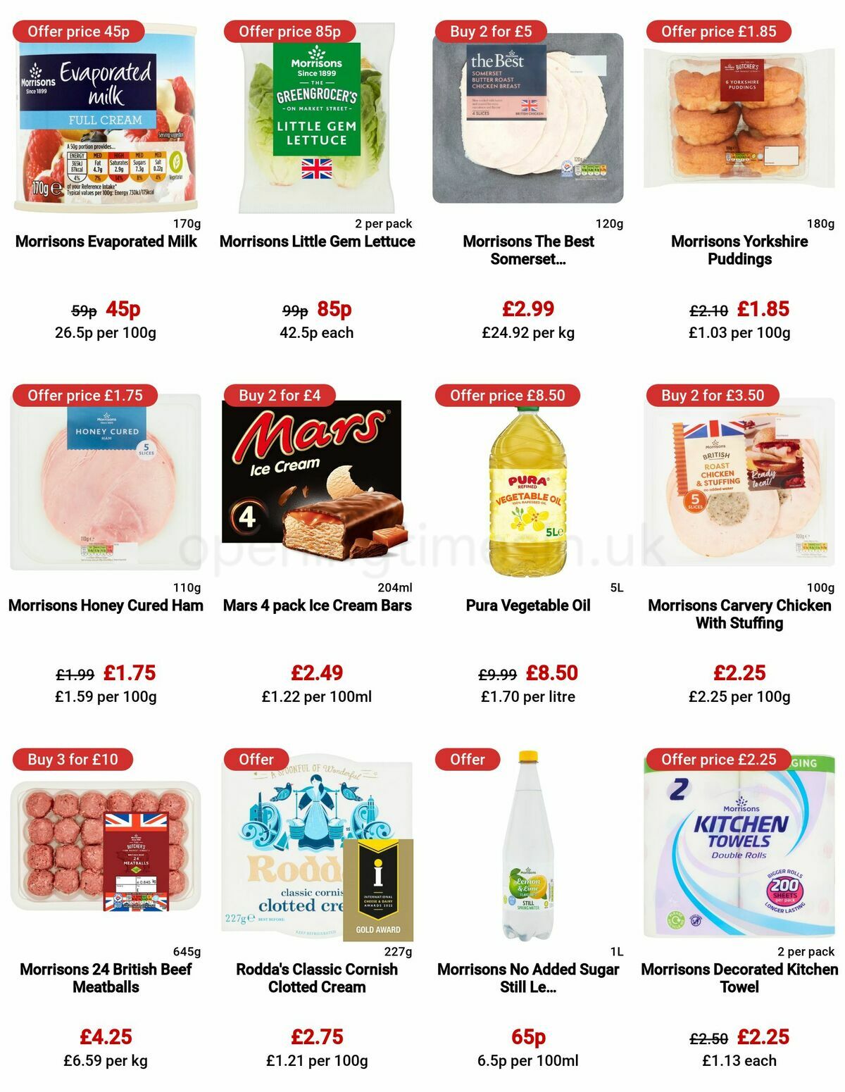 Morrisons Offers from 11 April