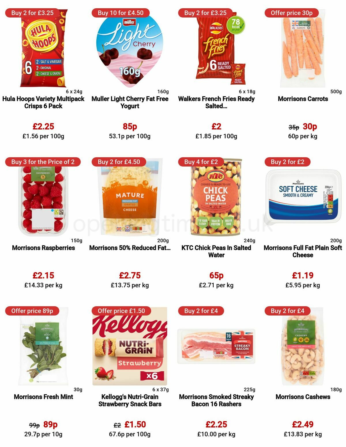 Morrisons Offers from 25 April
