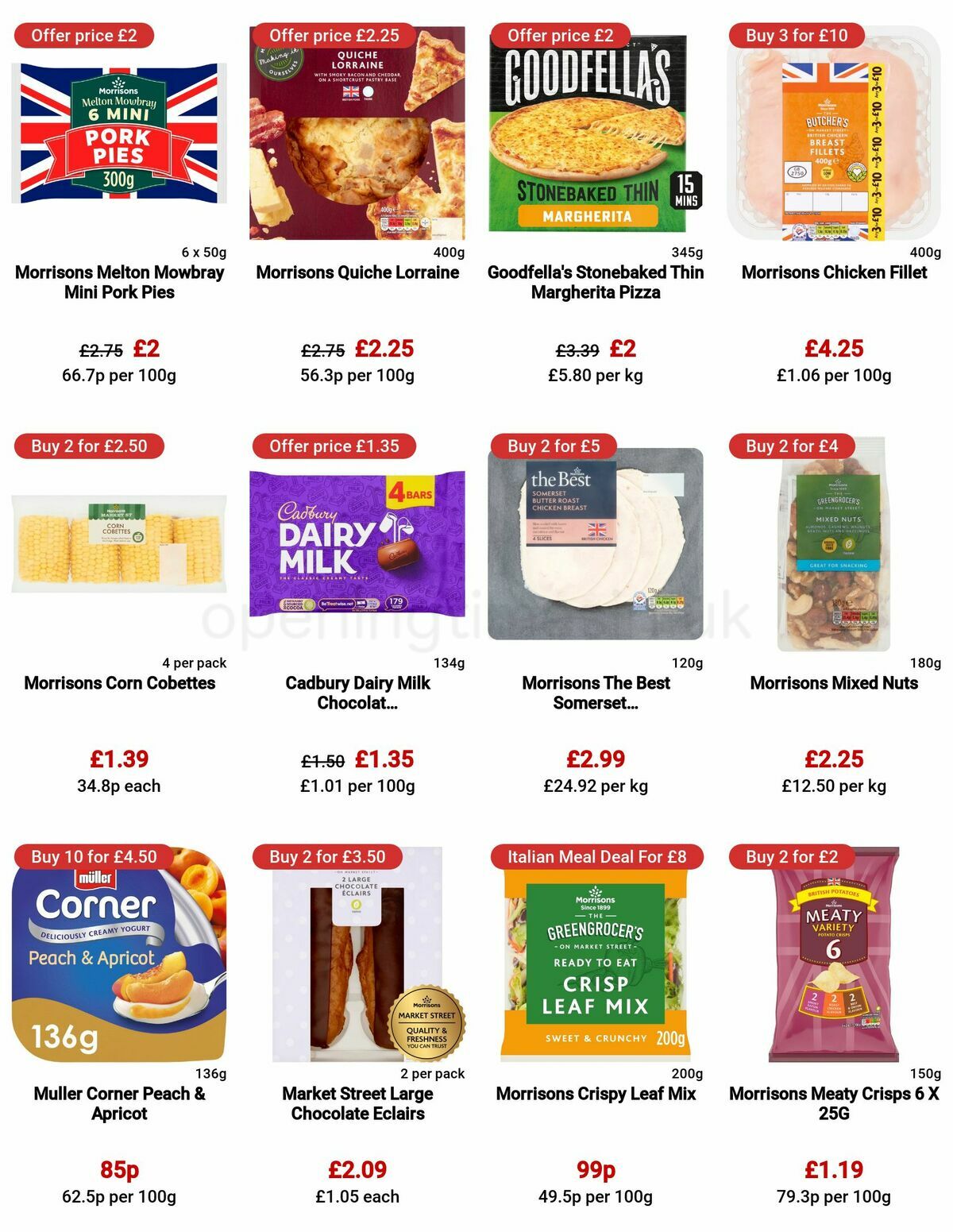 Morrisons Offers from 25 April