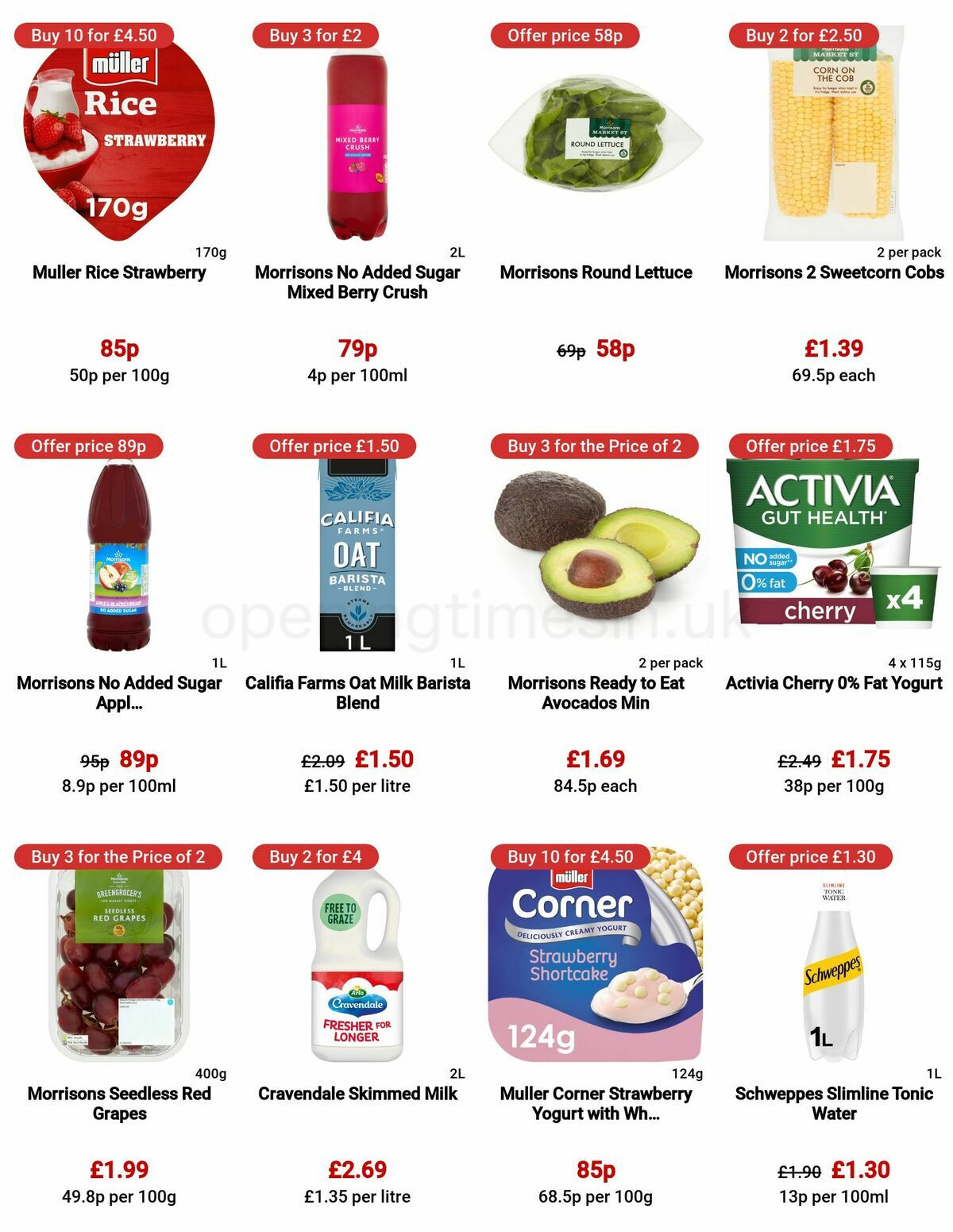 Morrisons Offers from 25 April