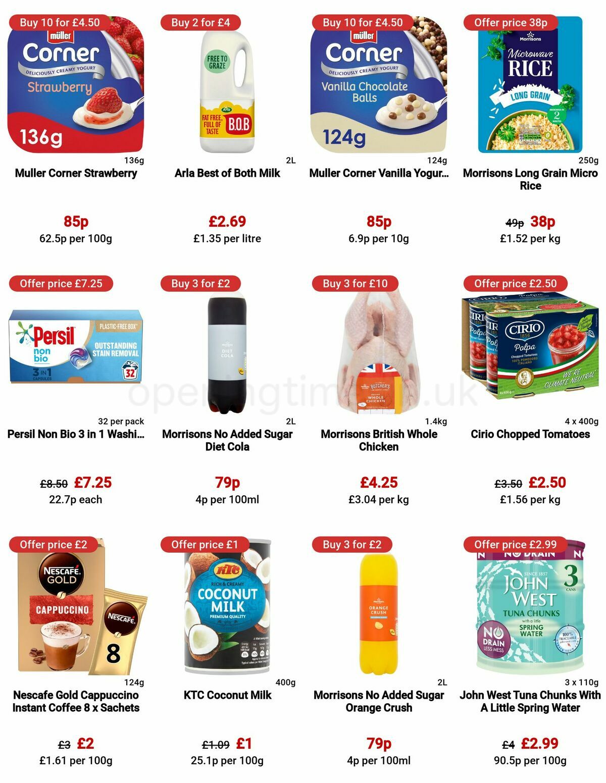 Morrisons Offers from 25 April