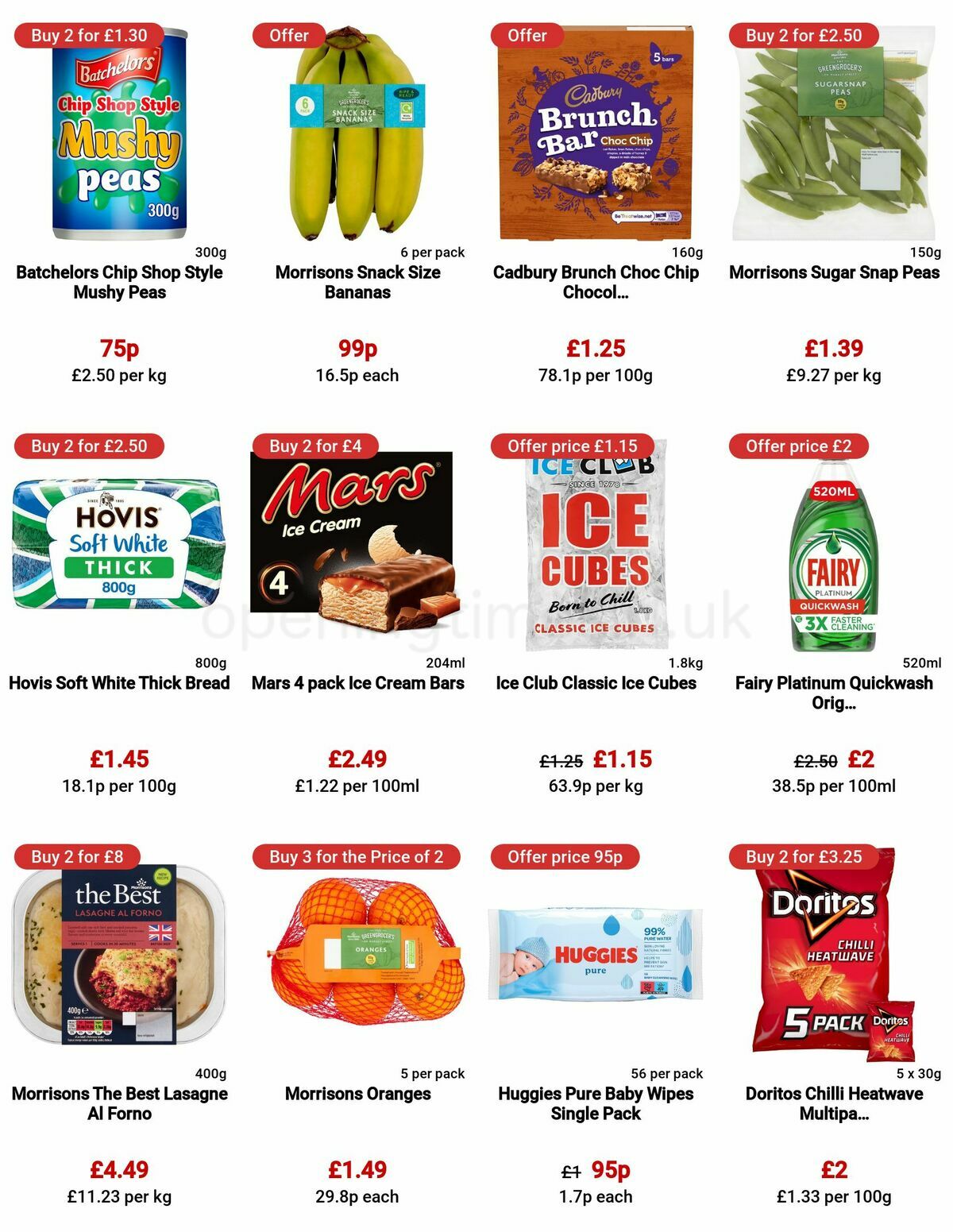 Morrisons Offers from 25 April
