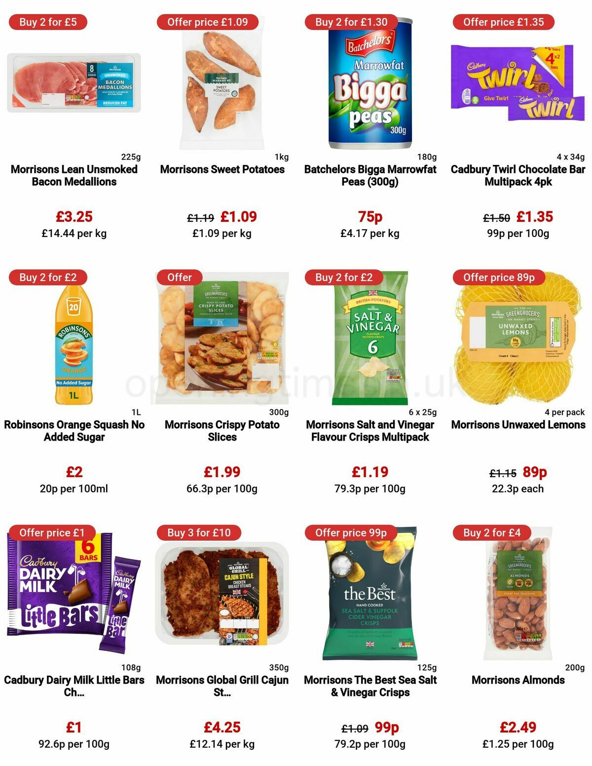 Morrisons Offers from 25 April