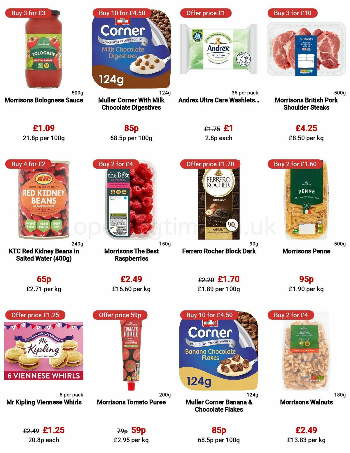 Morrisons Offers from 25 April