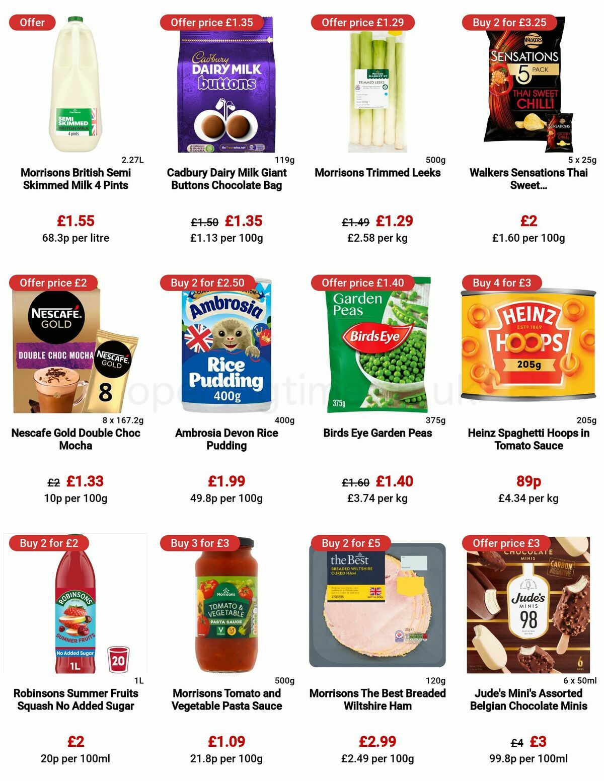 Morrisons Offers from 25 April