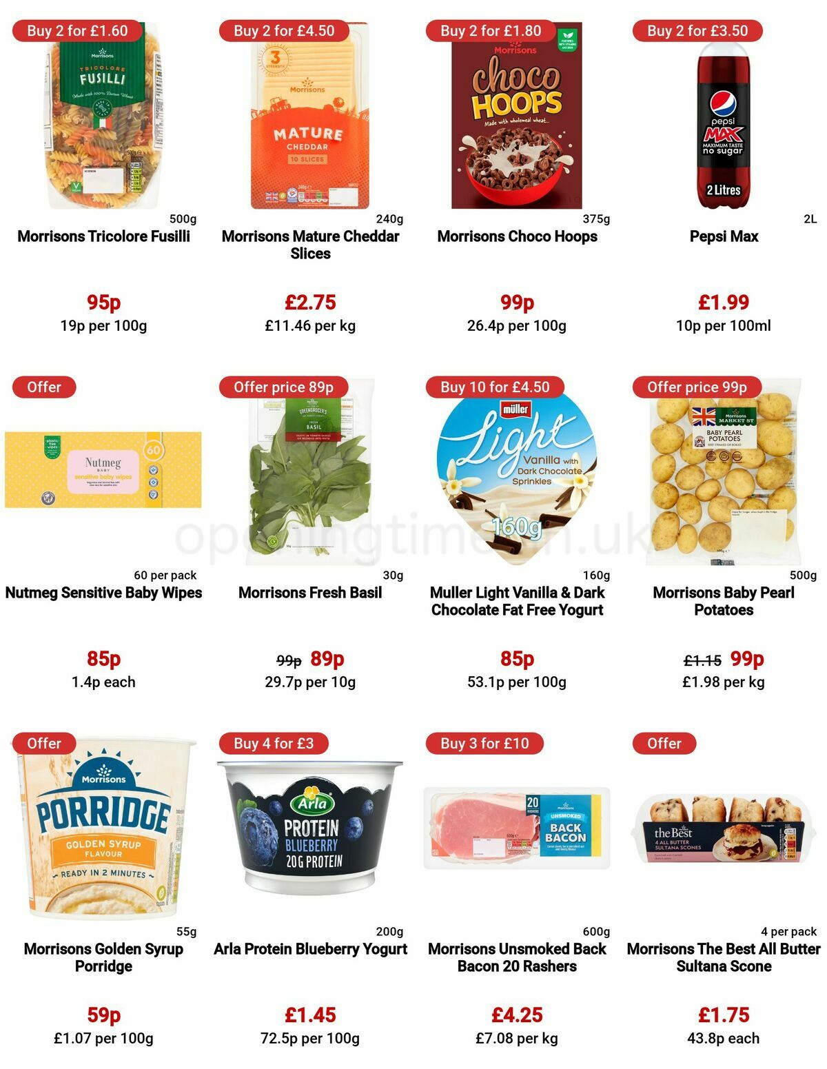 Morrisons Offers from 25 April