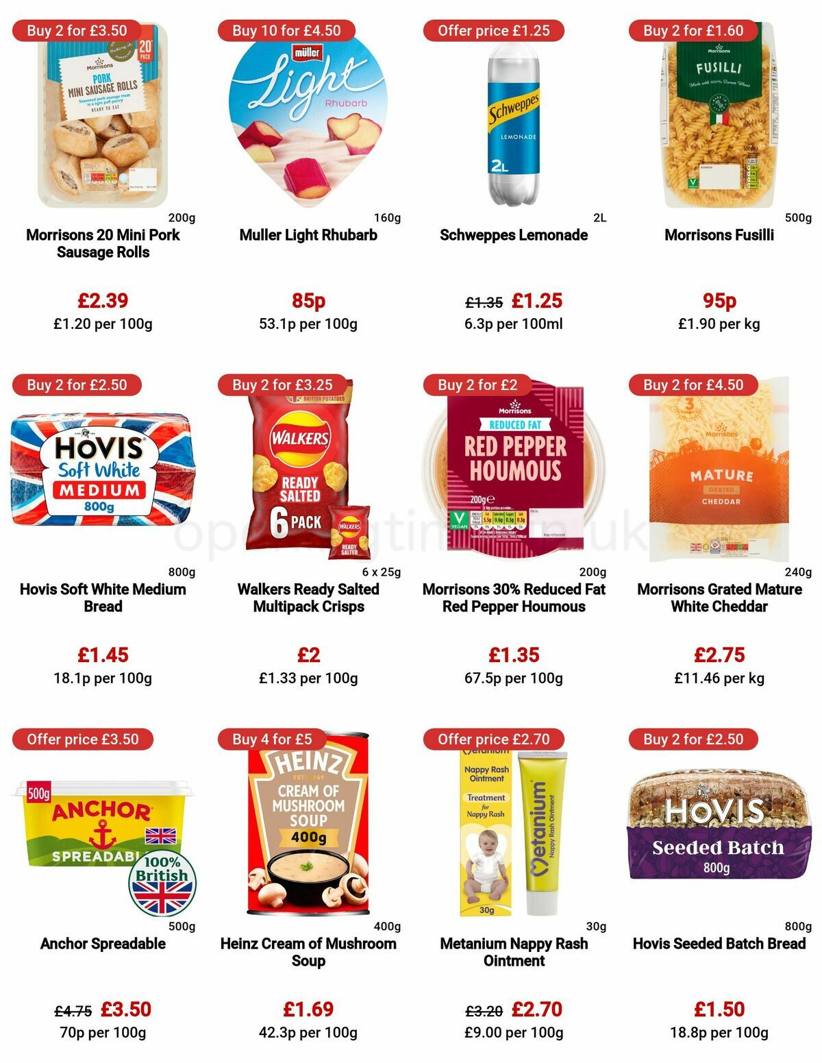Morrisons Offers from 25 April