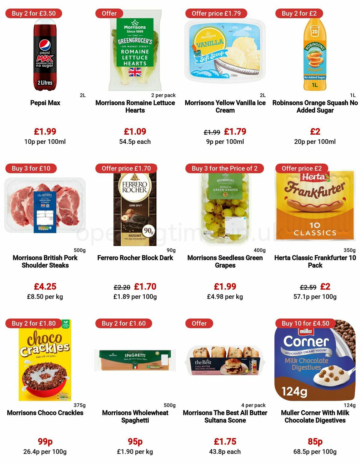 Morrisons Offers from 9 May