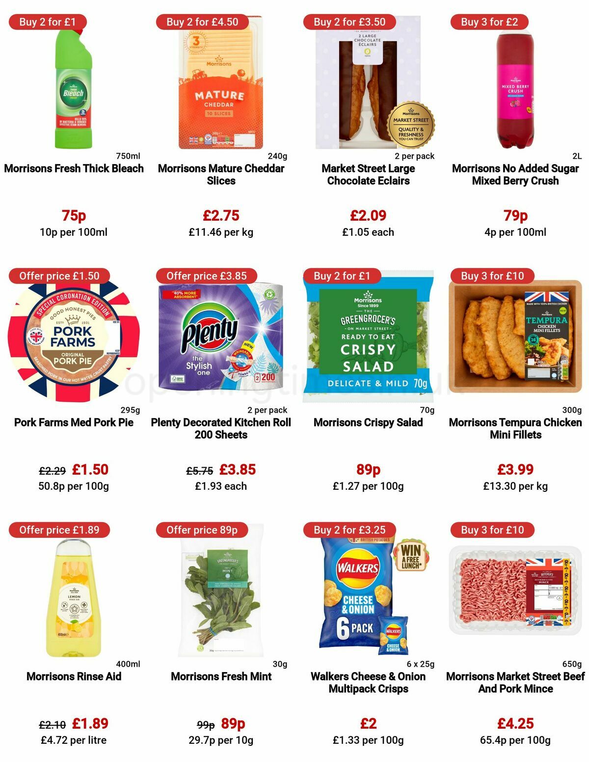 Morrisons Offers from 9 May