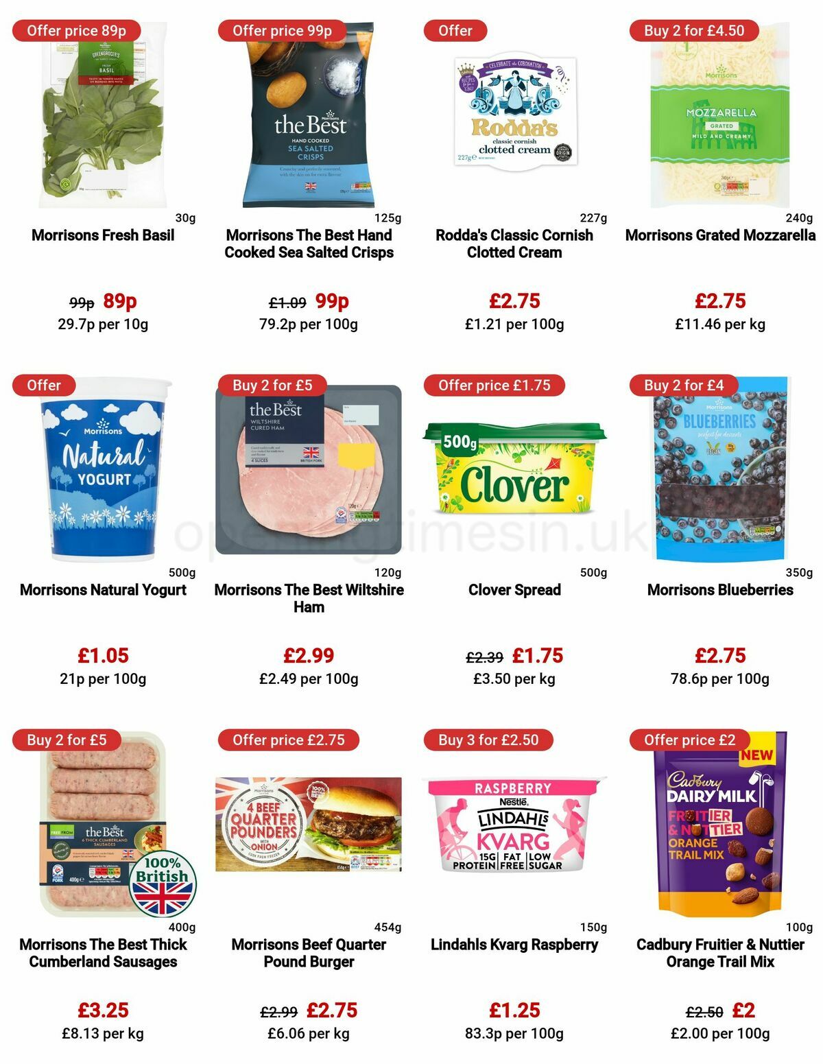 Morrisons Offers from 9 May