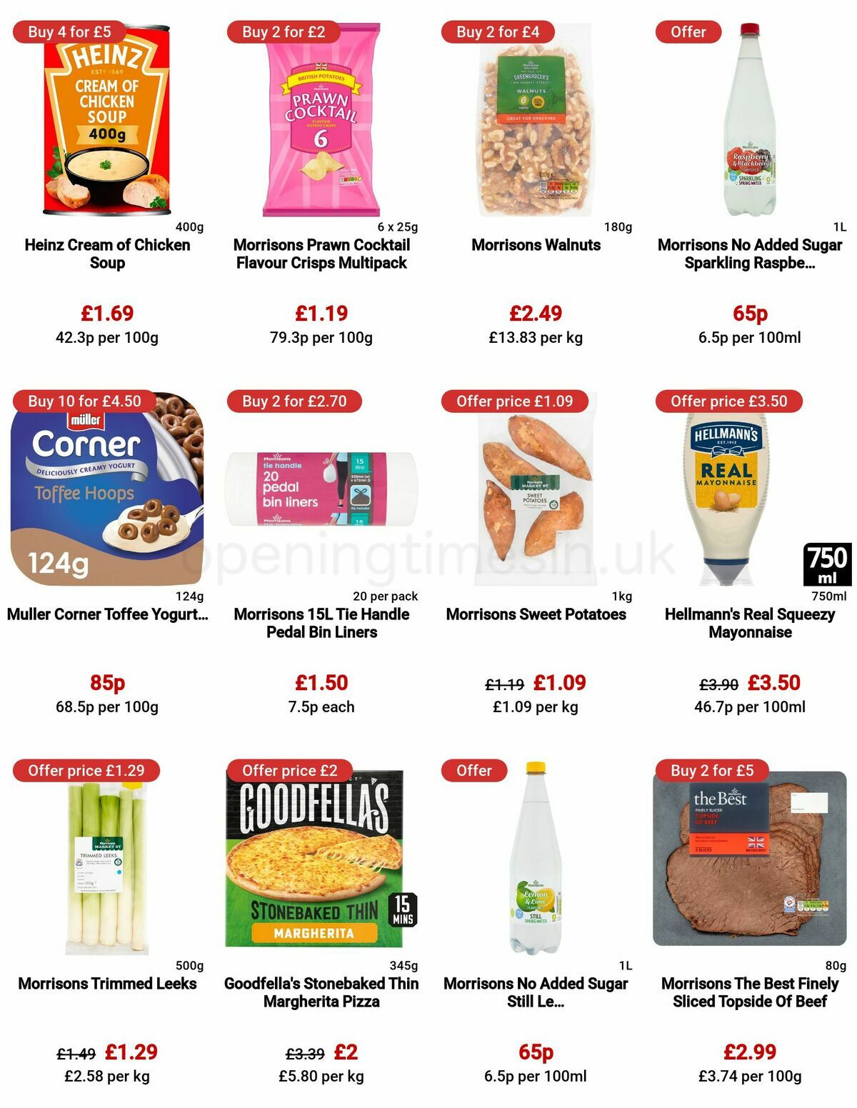 Morrisons Offers from 9 May