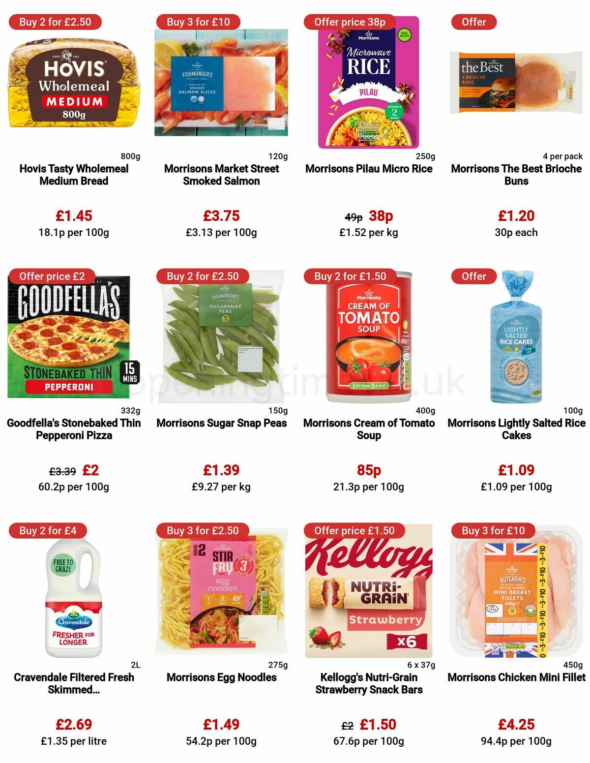 Morrisons Offers from 9 May