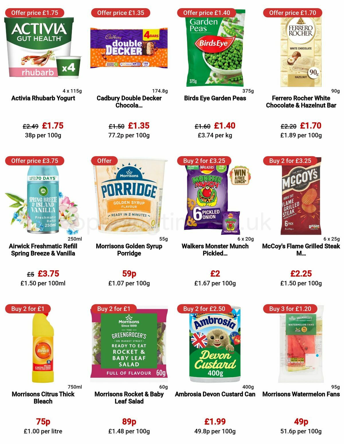 Morrisons Offers from 9 May