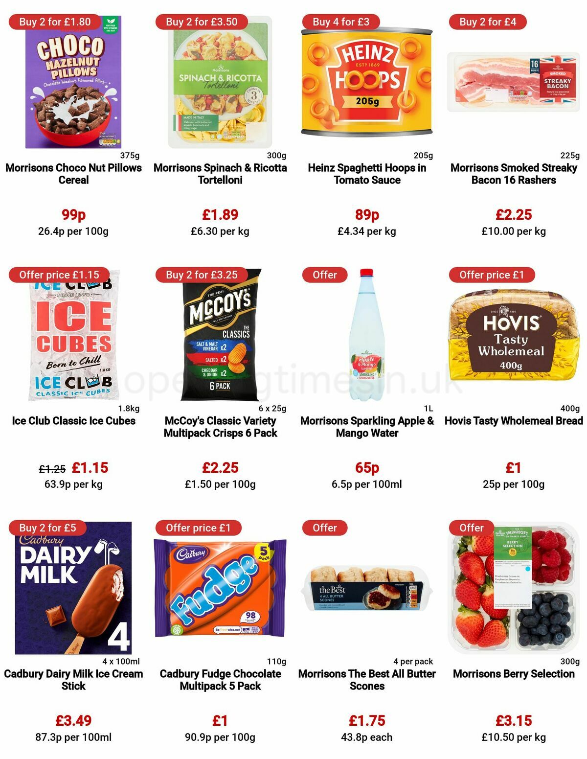 Morrisons Offers from 9 May