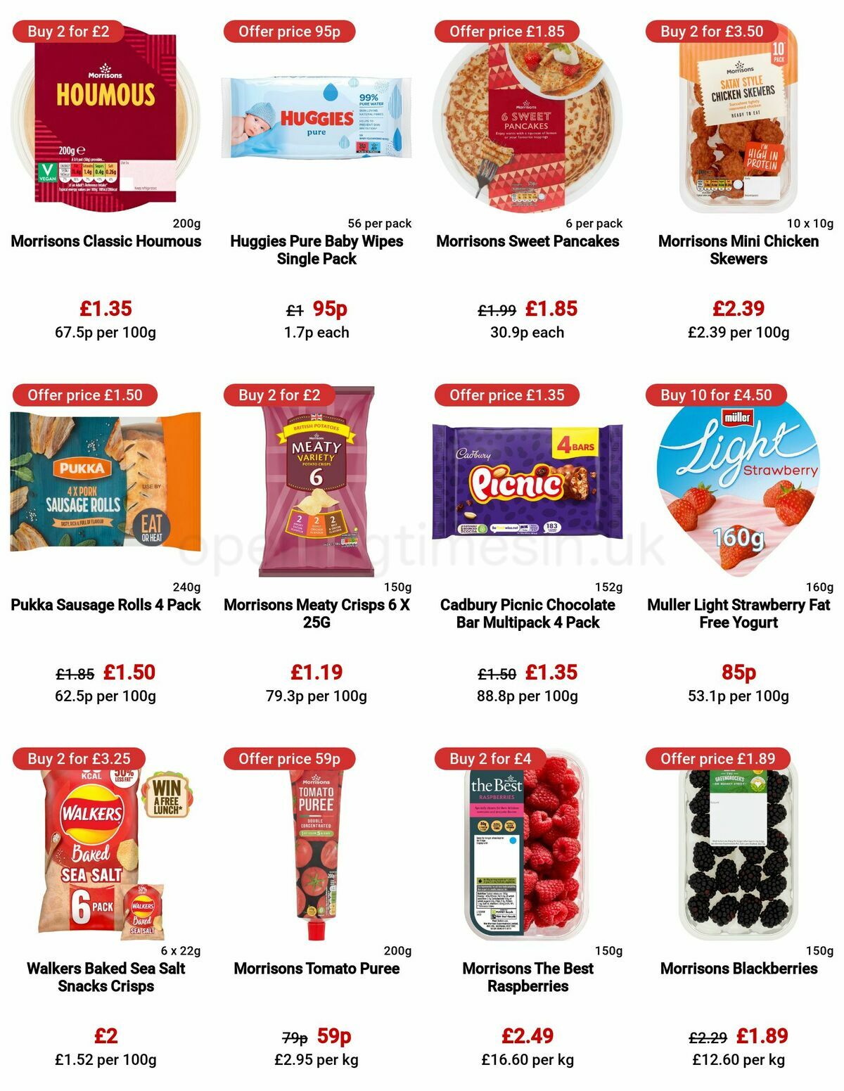 Morrisons Offers from 9 May