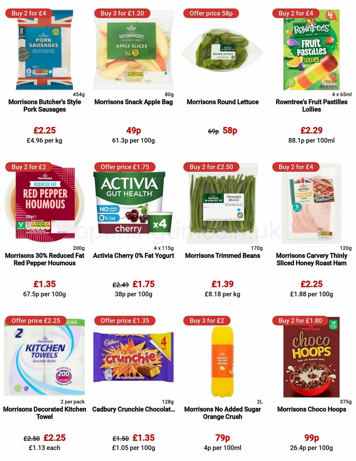 Morrisons Offers from 9 May