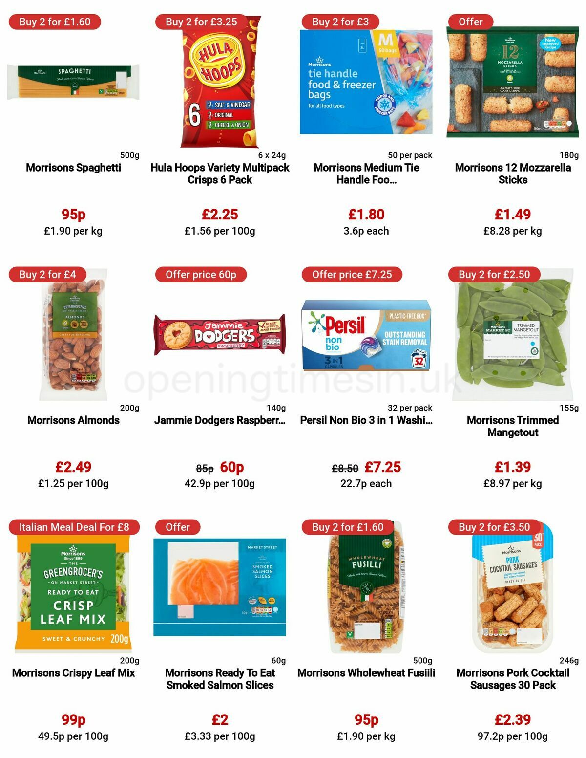 Morrisons Offers from 9 May