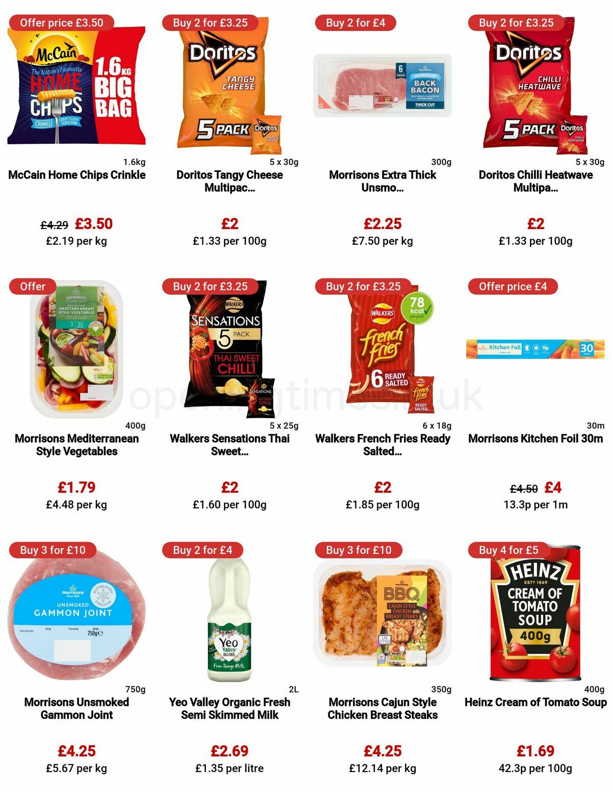 Morrisons Offers from 9 May