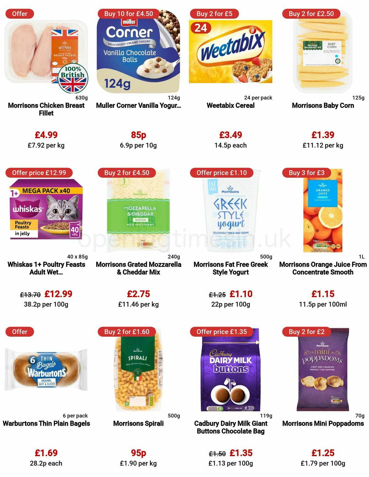 Morrisons Offers from 9 May