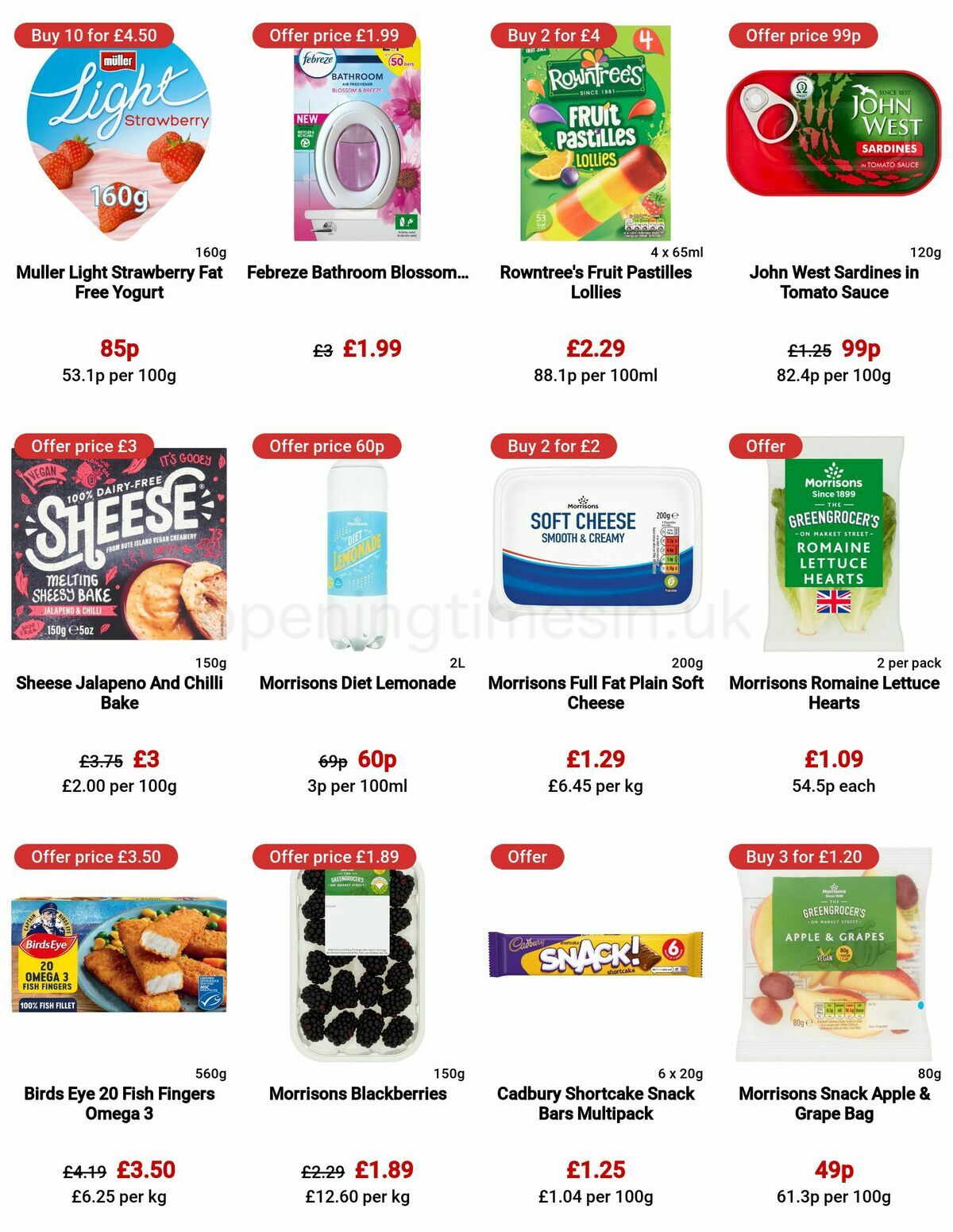 Morrisons Offers from 23 May