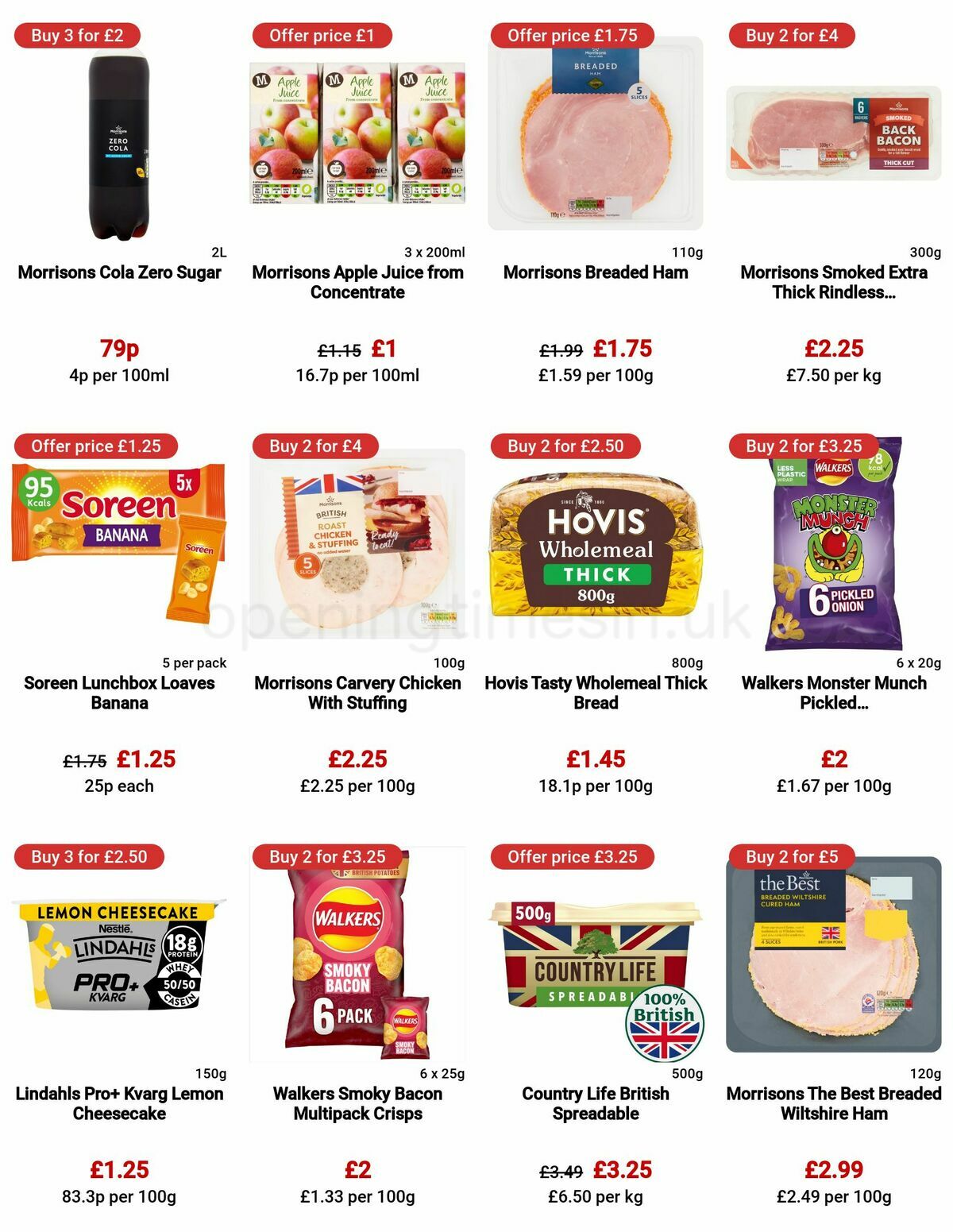 Morrisons Offers from 23 May