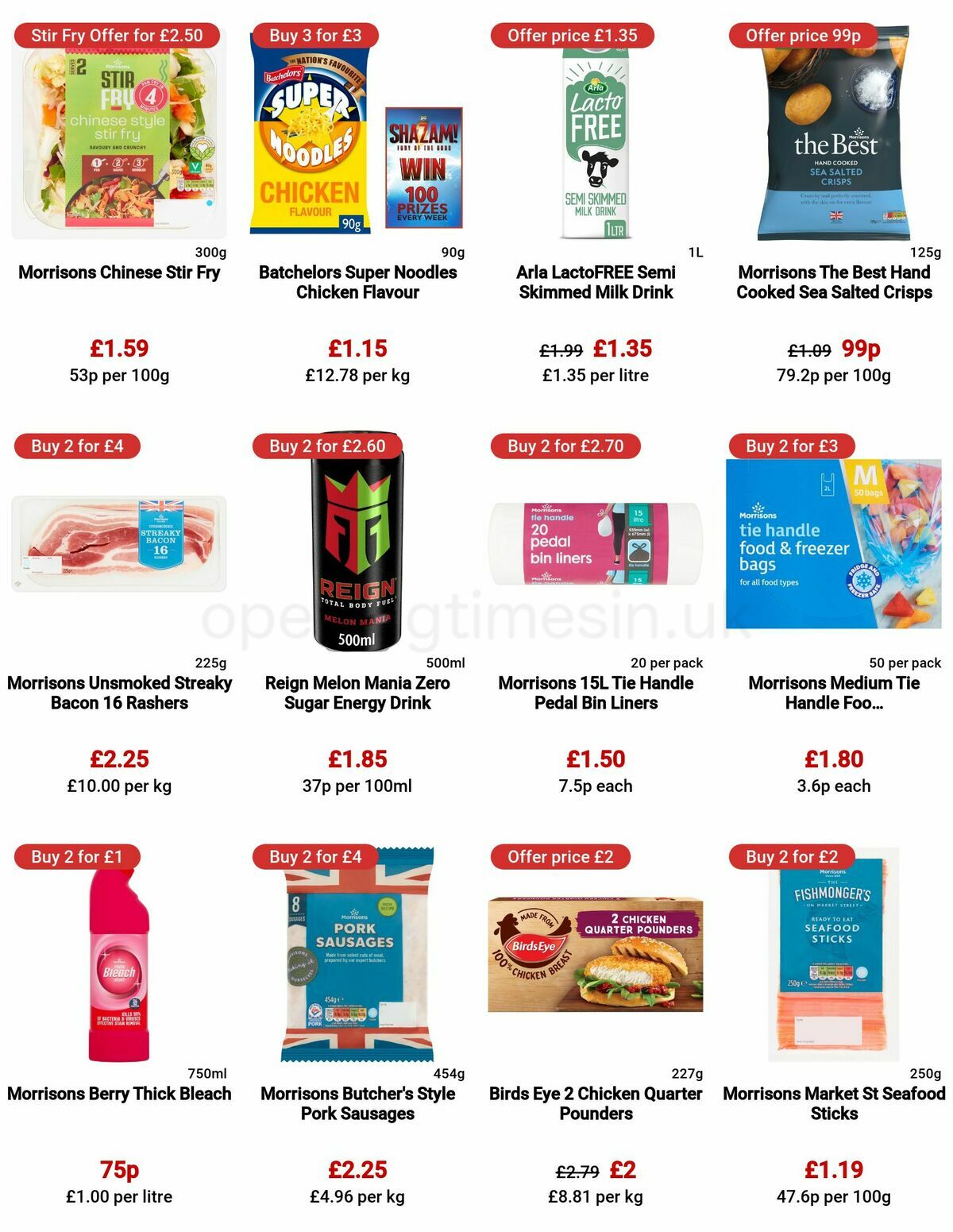 Morrisons Offers from 23 May