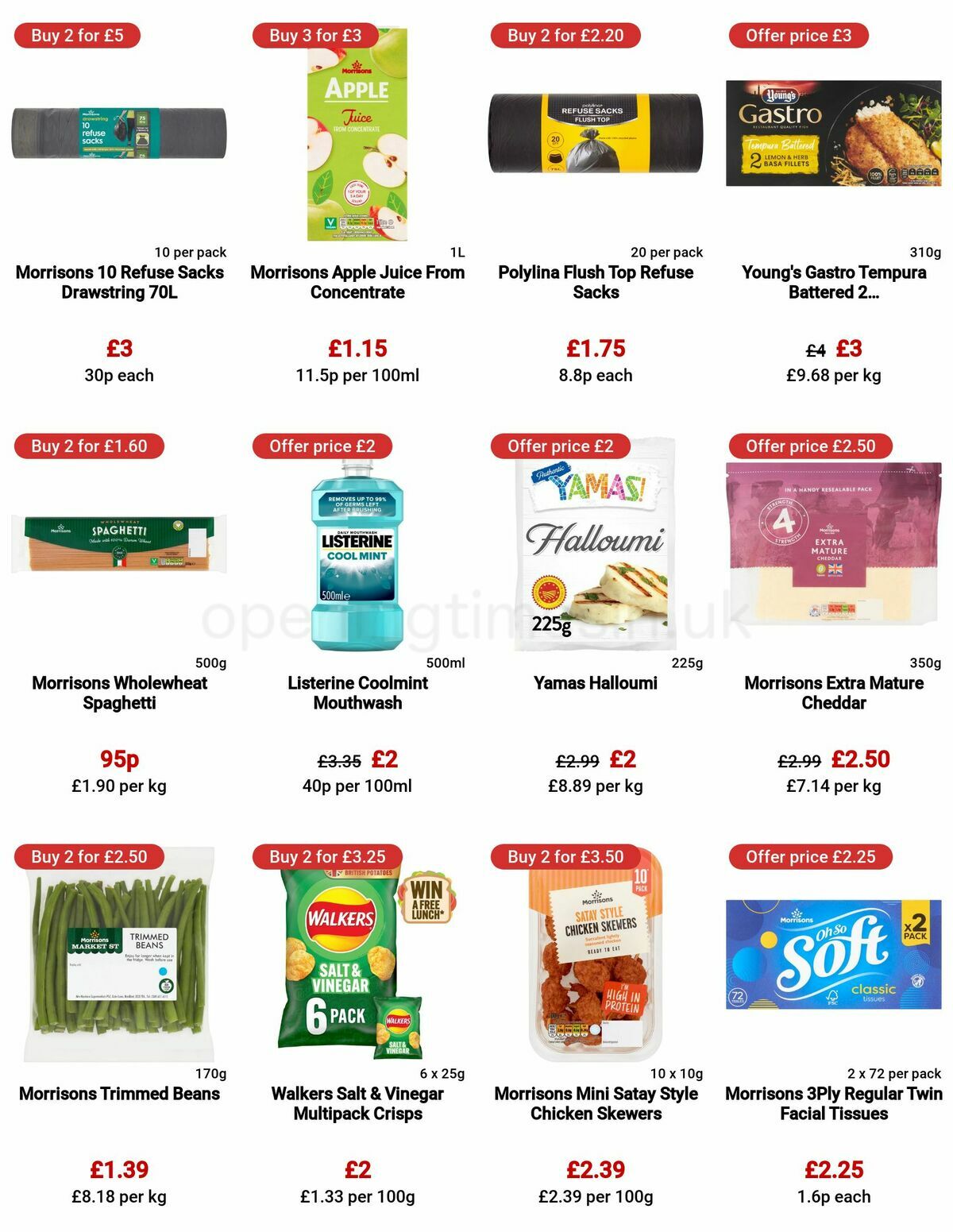 Morrisons Offers from 23 May
