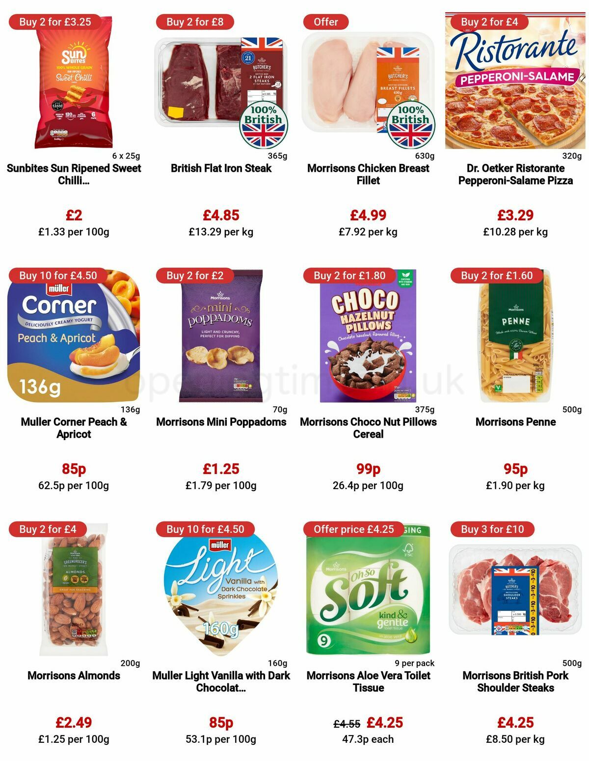 Morrisons Offers from 23 May