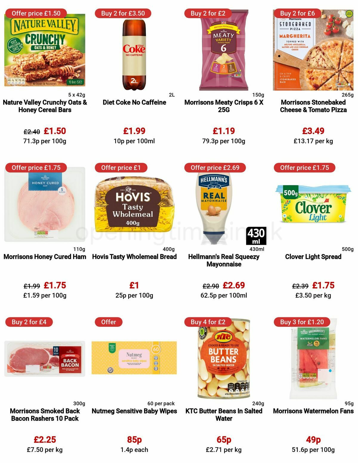 Morrisons Offers from 23 May