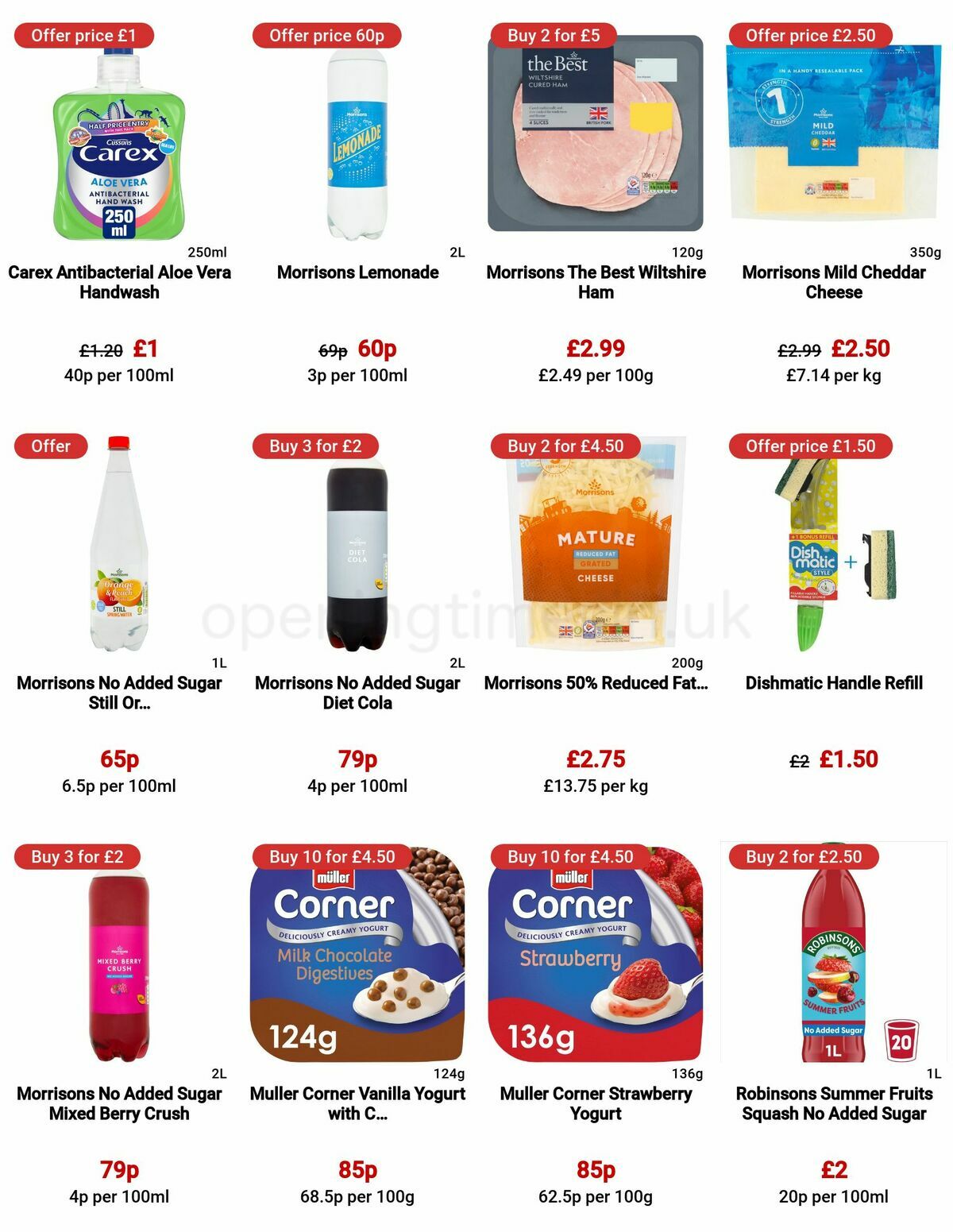 Morrisons Offers from 23 May