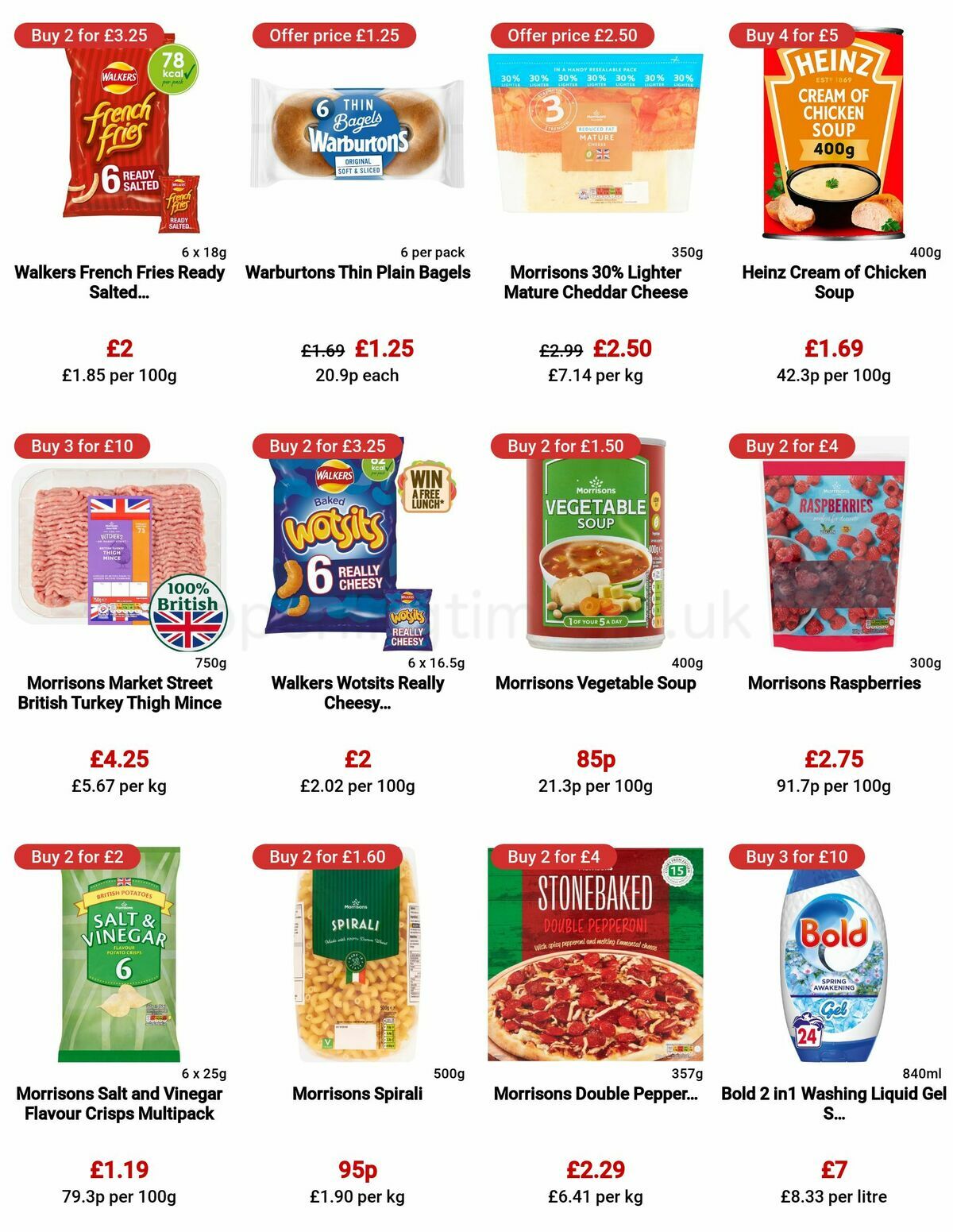 Morrisons Offers from 23 May