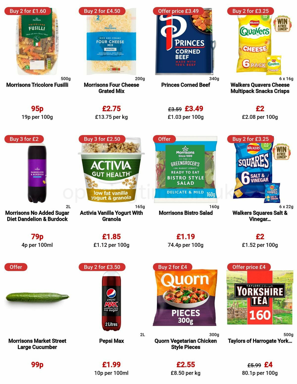 Morrisons Offers from 23 May