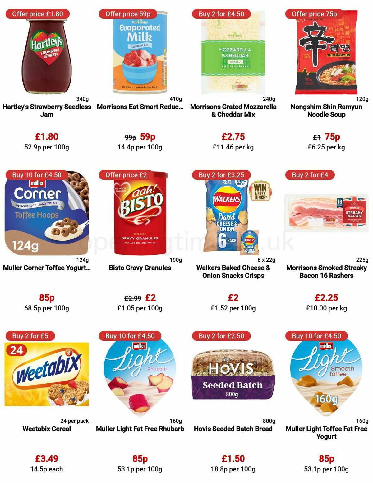 Morrisons Offers from 23 May