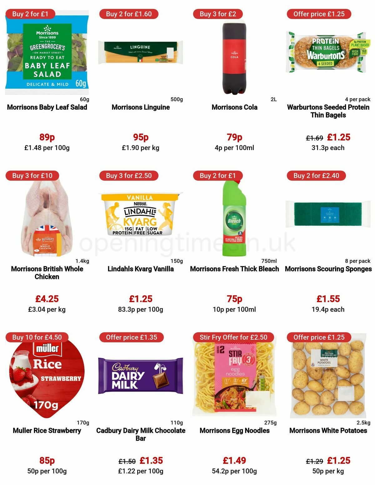 Morrisons Offers from 23 May