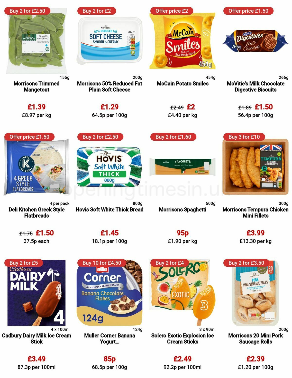 Morrisons Offers from 23 May