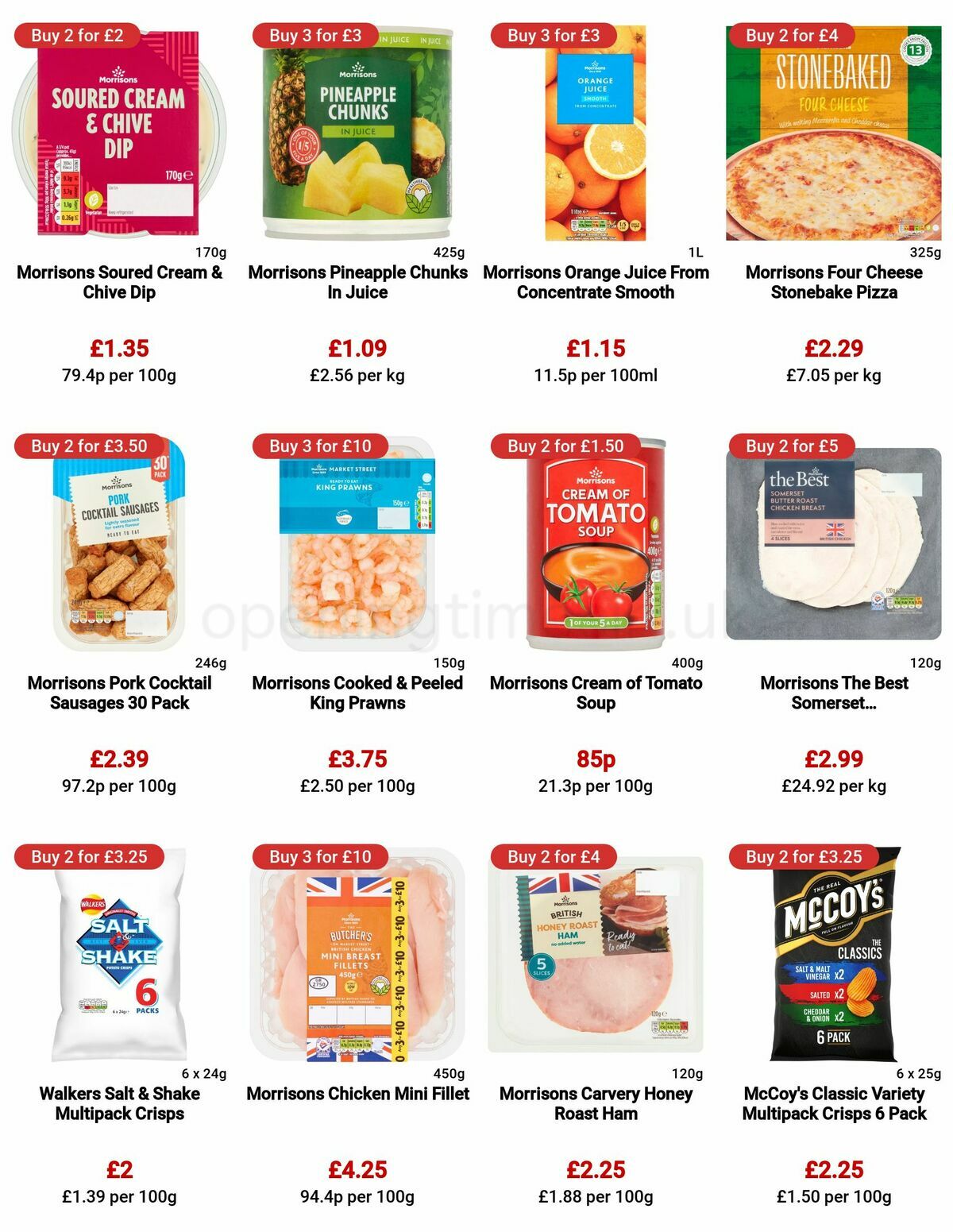 Morrisons Offers from 23 May