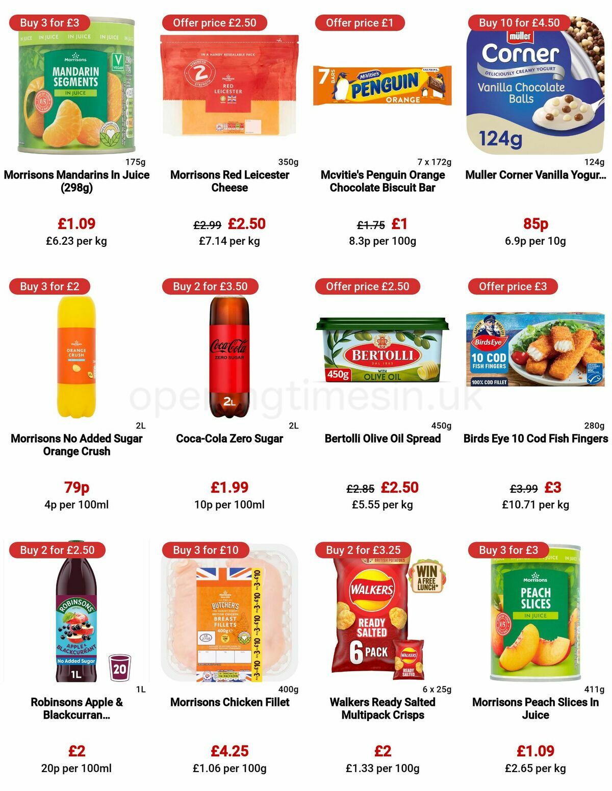 Morrisons Offers from 23 May