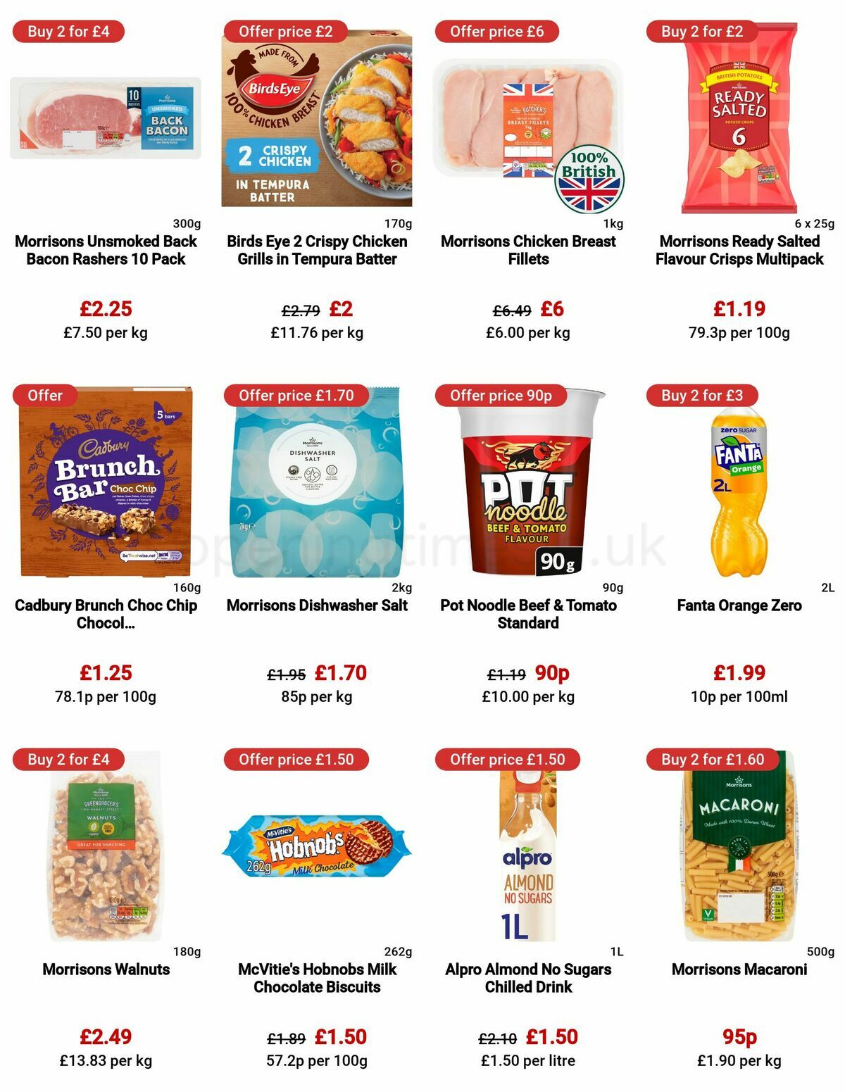 Morrisons Offers from 23 May