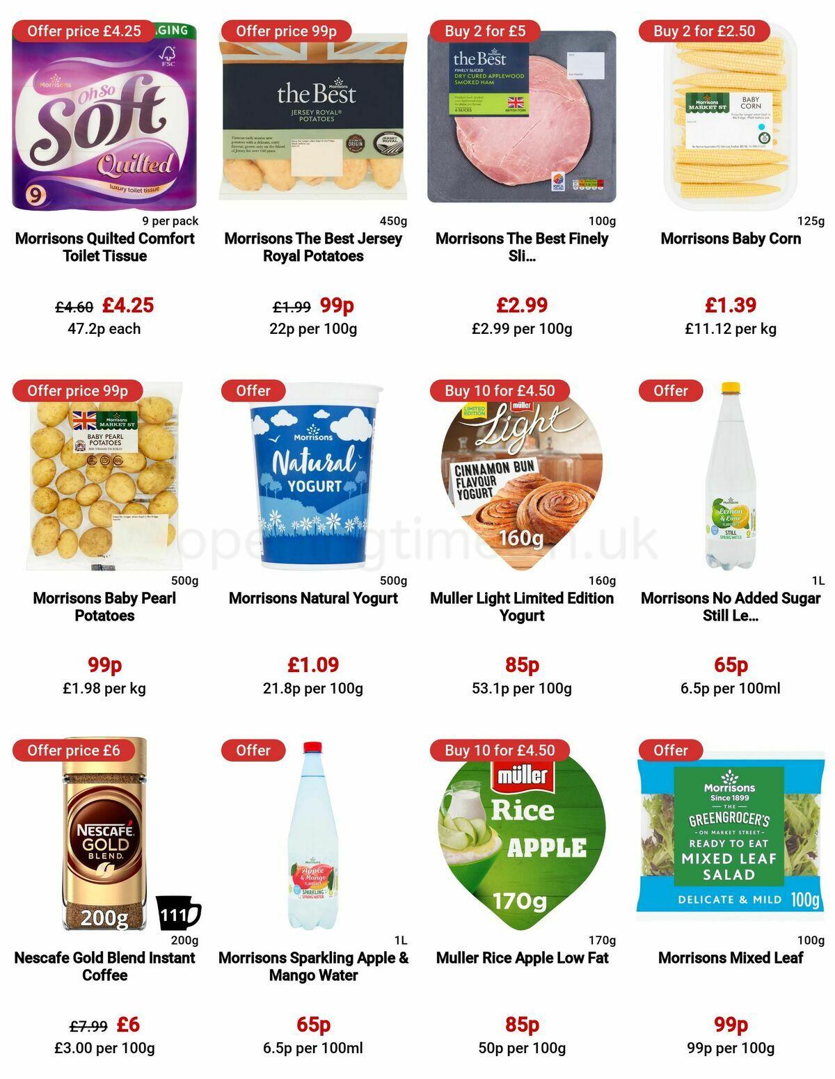 Morrisons Offers from 23 May