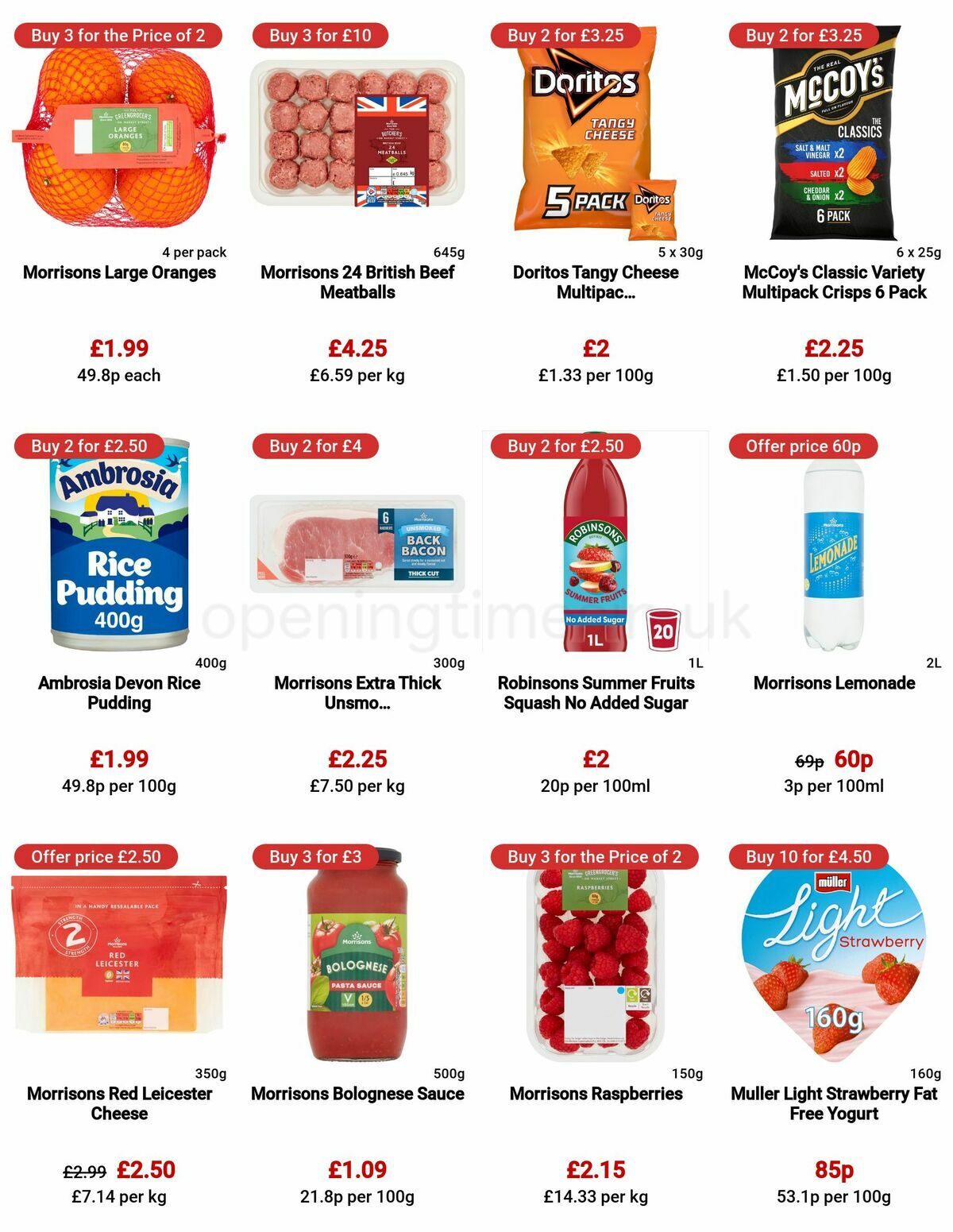 Morrisons Offers from 6 June