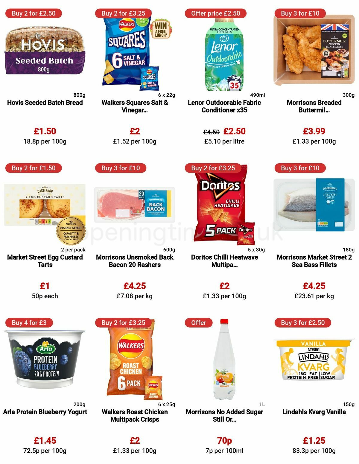 Morrisons Offers from 6 June