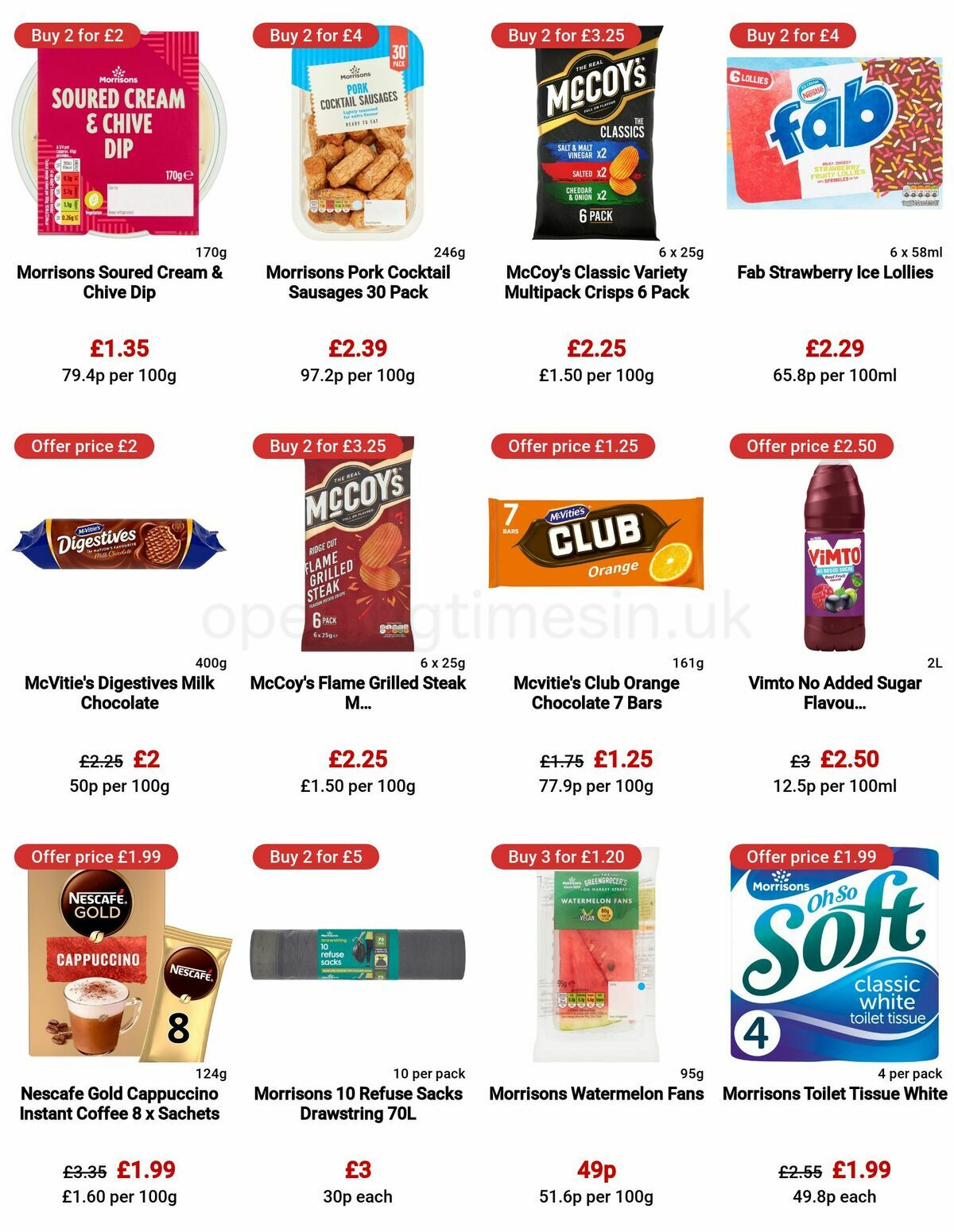Morrisons Offers from 13 June