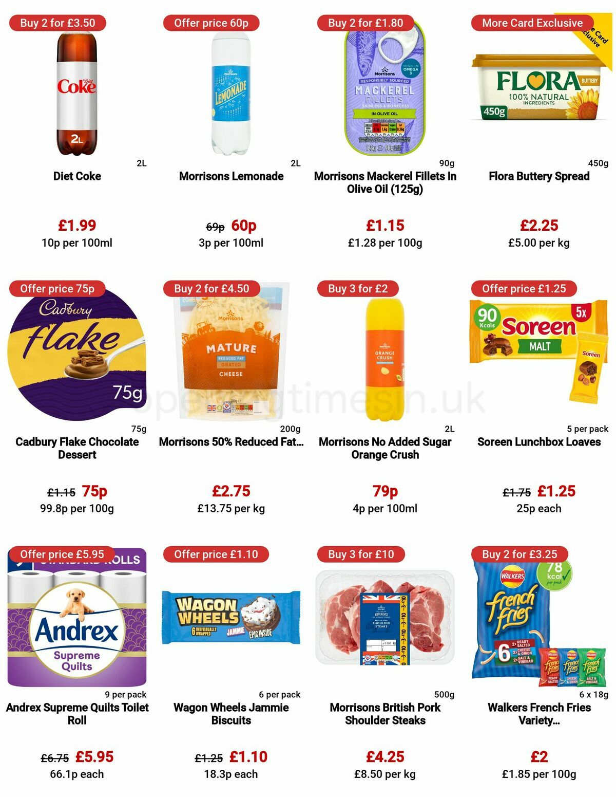 Morrisons Offers from 13 June