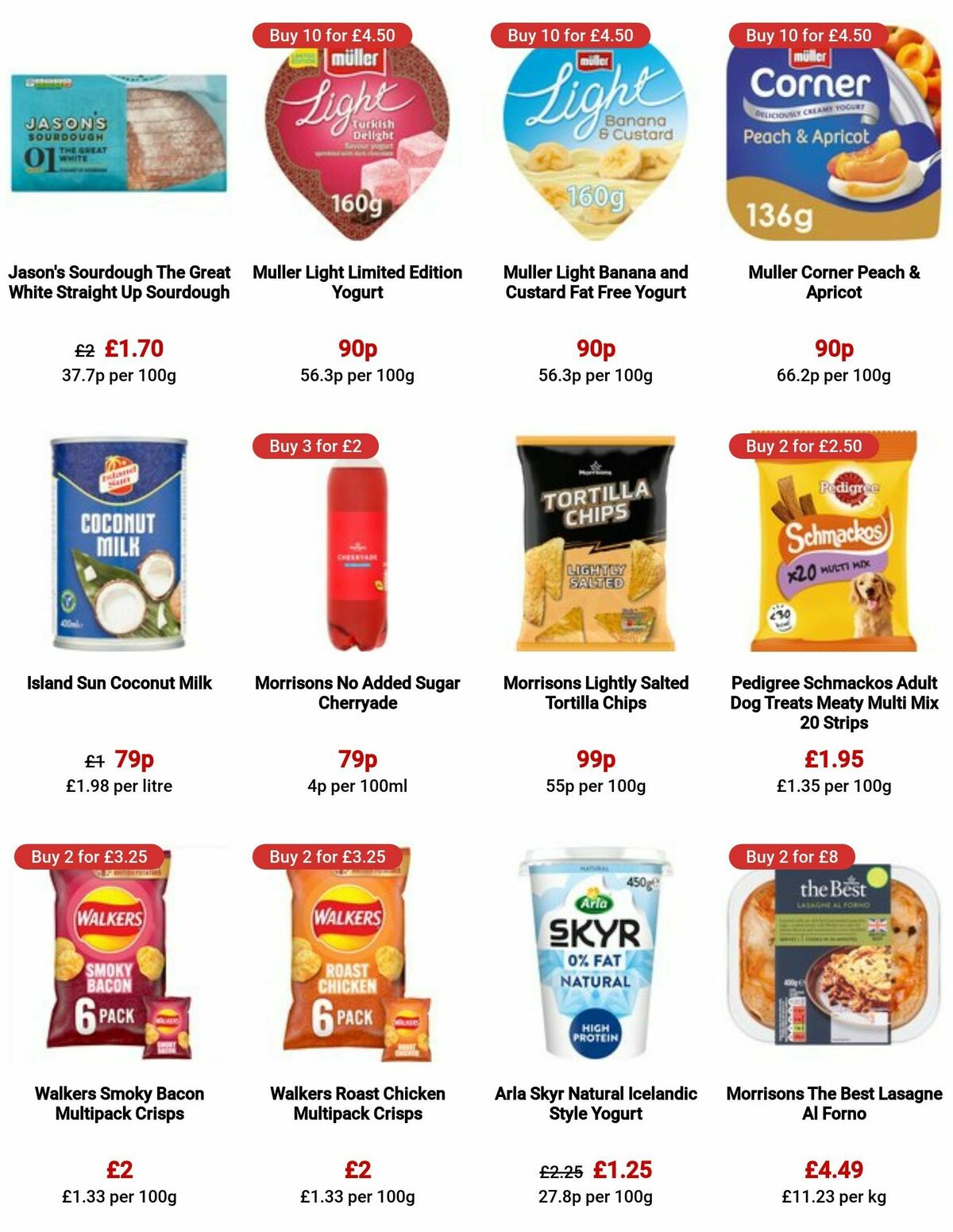 Morrisons Offers from 1 August
