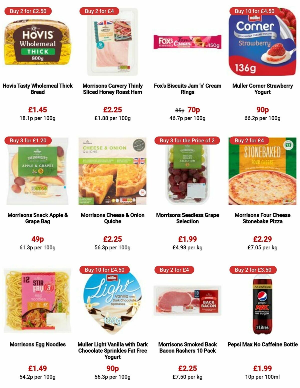 Morrisons Offers from 1 August