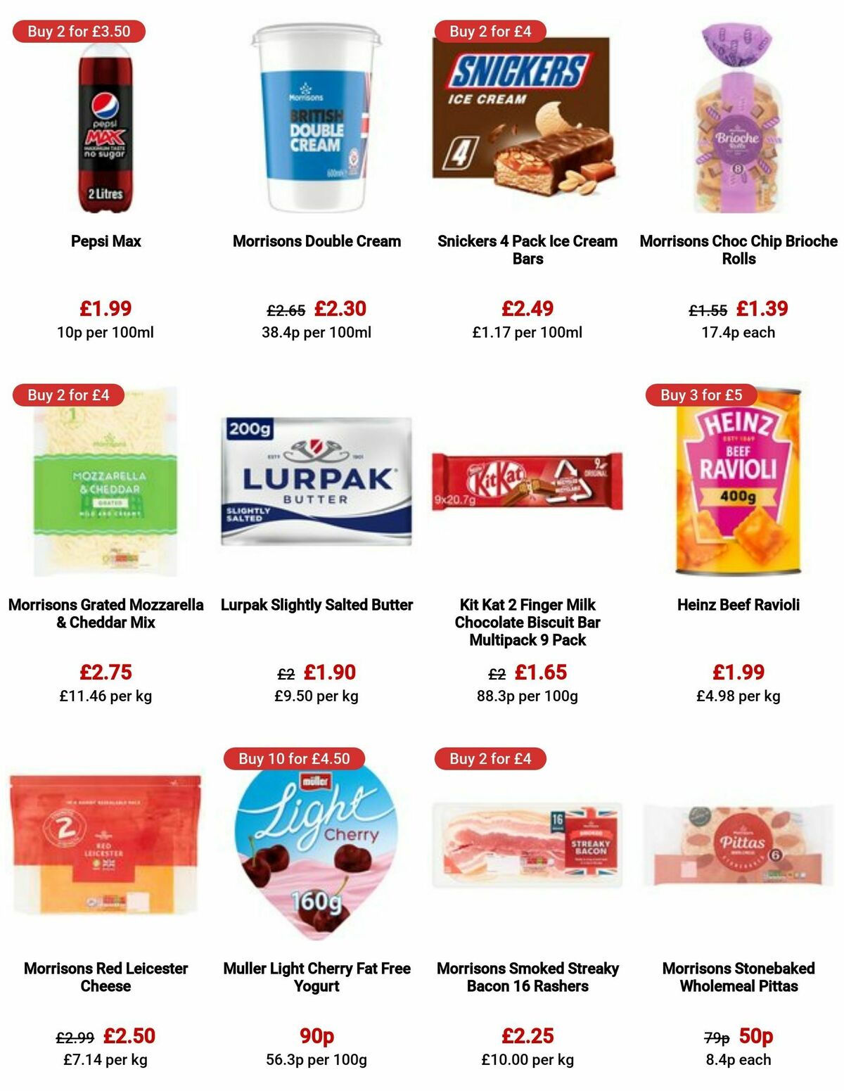 Morrisons Offers from 1 August